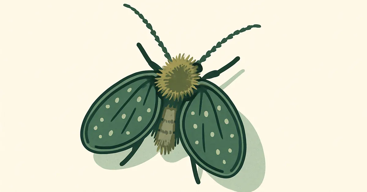 Drain fly close-up showing moth-like fuzzy wings and small body